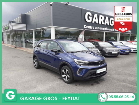 Opel Crossland +CAM+FULL LED+CLIM+JA16+RADIO+OPTIONS 2022 occasion Feytiat 87220