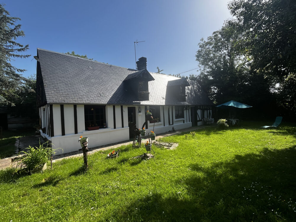 Belle longère en campagne normande