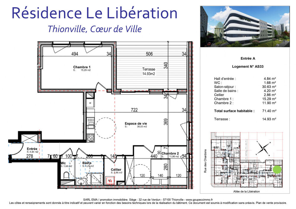 Vente Appartement Résidence LIBÉRATION - Thionville Thionville