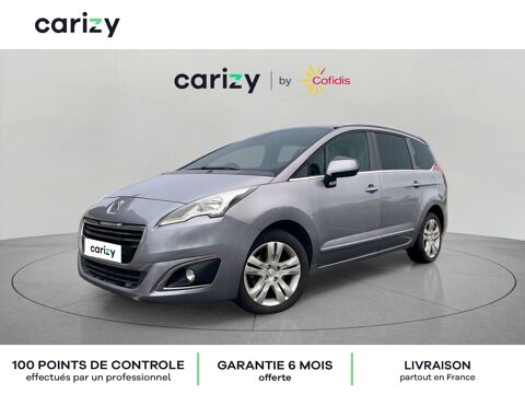 Peugeot 5008 1.6 BlueHDi 120ch S&S EAT6 7 Places Allure 2016 occasion Saint-Barnab&eacute; 22600