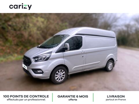 Ford Transit TRANSIT CUSTOM FOURGON 300 L2H2 2.0 ECOBLUE 170 BVA LIMITED 2021 occasion Vienne 38200