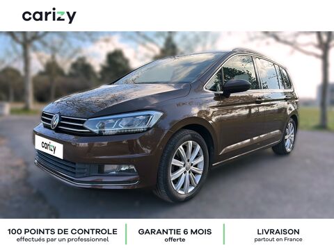 Volkswagen Touran 1.6 TDI 110 BMT Carat 5pl DSG7 2016 occasion Cournon-d'Auvergne 63800