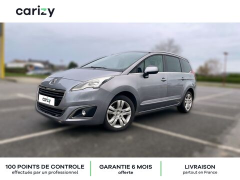 Peugeot 5008 1.6 BlueHDi 120ch S&S EAT6 7 Places Allure 2016 occasion Saint-Barnab&eacute; 22600