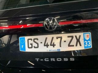 T-Cross Volkswagen 2023 occasion 33700 M&eacute;rignac