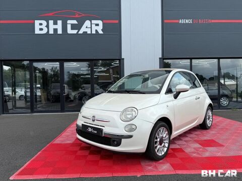Fiat 500 - CABRIOLET 1.2 70 LOUNGE - Blanc