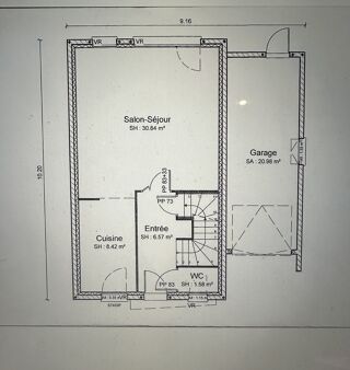  Maison  vendre 5 pices 94 m