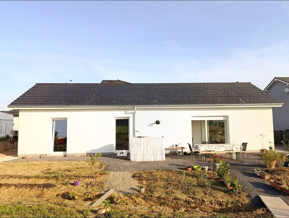 Maison neuve de plain-pied  Calme absolu  Grand terrain