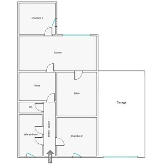  Maison � vendre 4 pi�ces 80 m�