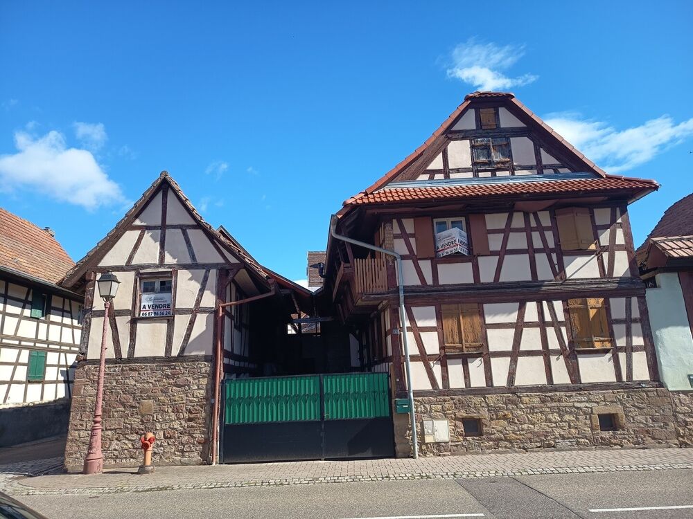 Vente Maison Maison alsacienne au cœur du village – beau potentiel de rénovation Geispolsheim