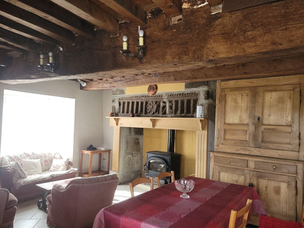 Vente Maison Maison de village pierres et poutres authentiques Crocq