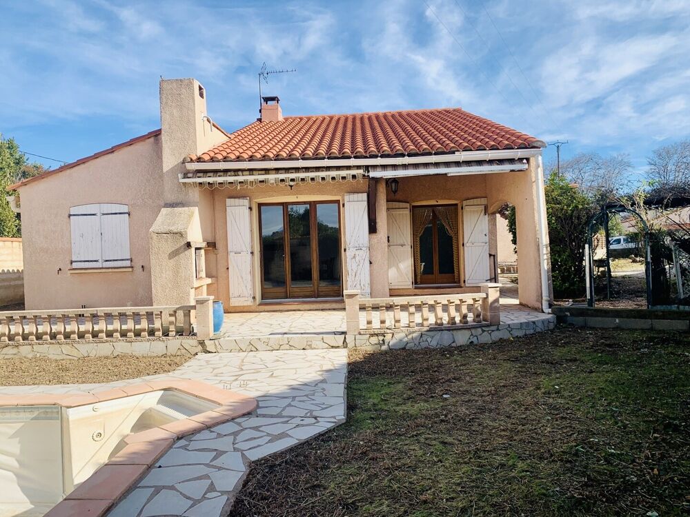 Vente Maison Villa T4 de plain-pied avec jardin et piscine Pézilla-la-rivière