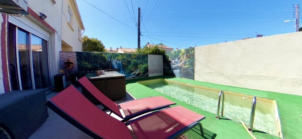 Maison 149 M2  4 chambres jardin et piscine