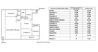  Appartement � vendre 6 pi�ces 121 m�