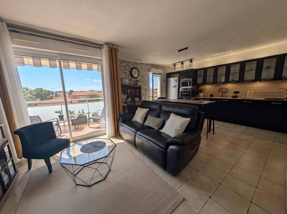 Vente Appartement Superbe T3 lumineux avec terrasse, cellier, piscine et parking - Le Ba Le barcarès