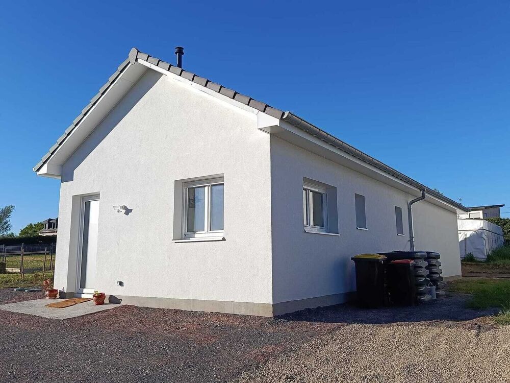 Maison neuve de plain-pied  Calme absolu  Grand terrain
