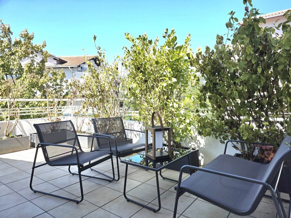 ANGLET - T3 avec parking et terrasse de 24 m²