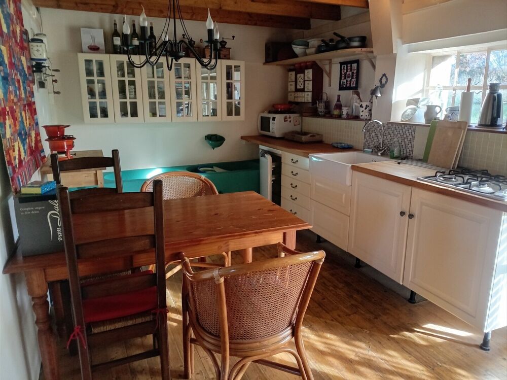 Vente Maison Longère hébergeant 2 habitations plus une maisonnette située au calme Moureuille