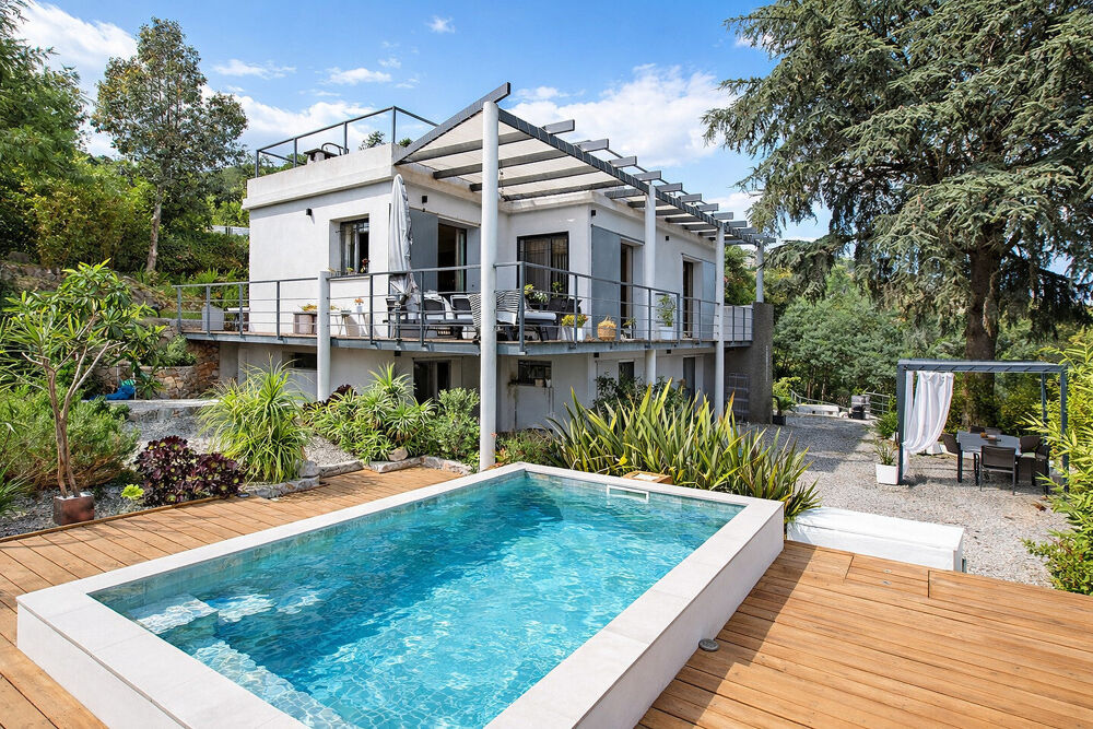 Vente Maison Villa contemporaine clé en main avec vue mer panoramique Mandelieu-la-napoule