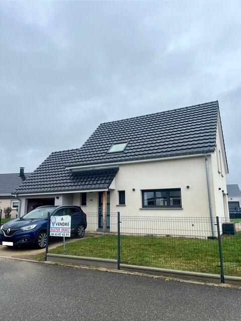 Maison individuelle T5 99,16 m2 avec garage sur terrain clos de 635 m2 285000 Joncherey (90100)