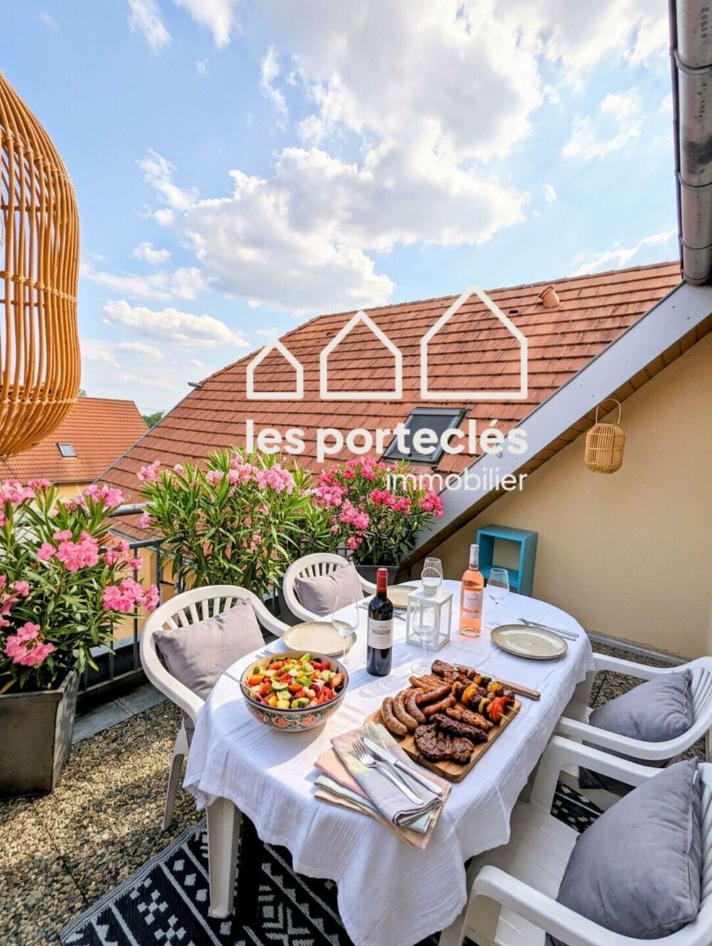Vente Appartement Comme une maison ! 84 m² - 3 chambres - Terrasse - Garage Appenwihr
