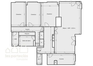  Appartement � vendre 5 pi�ces 91 m�