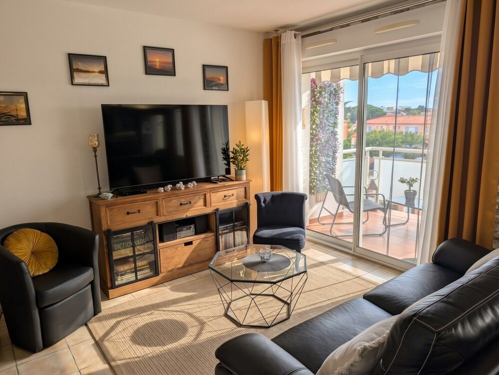 Vente Appartement Superbe T3 lumineux avec terrasse, cellier, piscine et parking - Le Ba Le barcarès