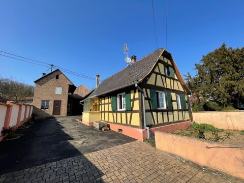   Maison de village avec grange sur 13 ares Maison - 4 pi�ce(s) - 78 m�