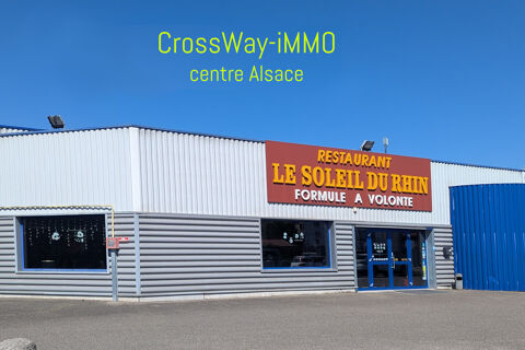 Proche Colmar fonds de restaurant 180 places + droit au bail. 130000 68600 Volgelsheim