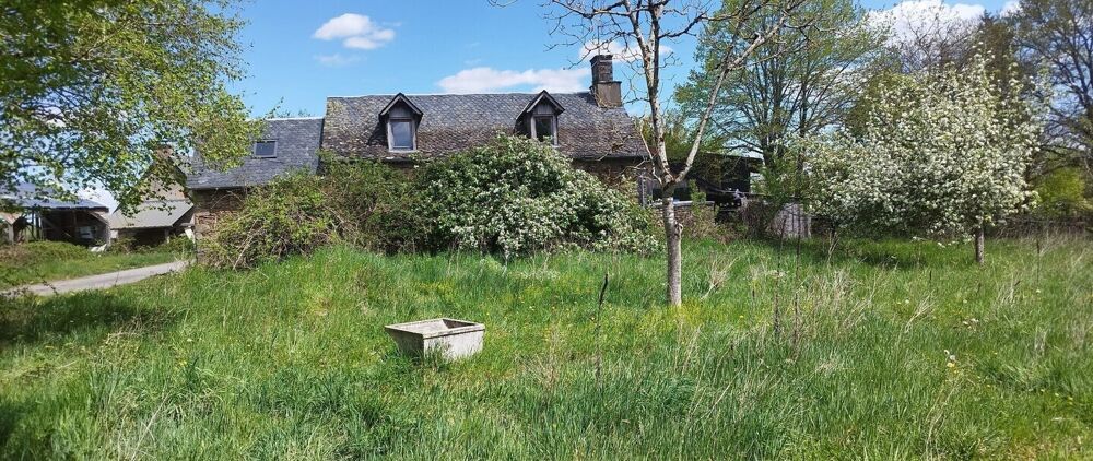 Vente Maison Maison en pierres à terminer de rénover sur 2888m² de terrain Saint pantaléon de lapleau