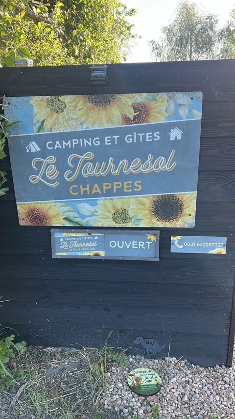   Emplacement de rêve avec revenus immédiats, camping&gites 