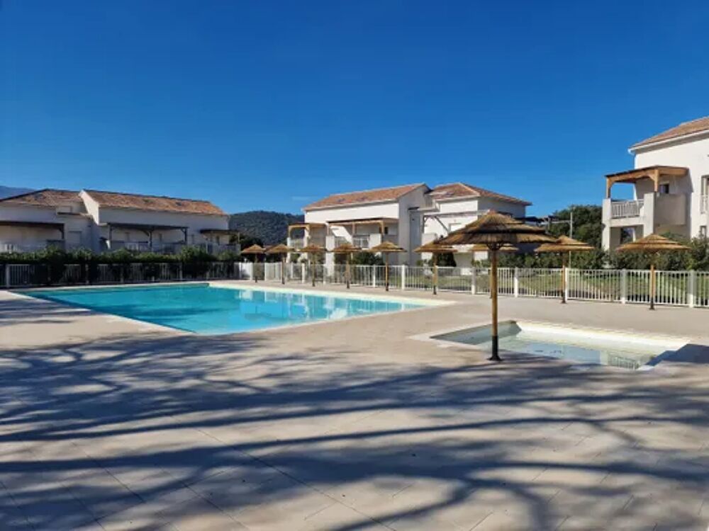   T3 Residence piscine Casa dOrinaju H57 Piscine collective - Tlvision - Terrasse - place de parking en extrieur - Jardin clos Corse, Oletta (20232)