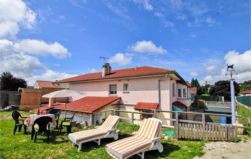   Stunning home in Flacheres with WiFi, Private swimming pool and Outdoor swimming pool Piscine prive - Tlvision - Terrasse - V Rhne-Alpes, Flachres (38690)
