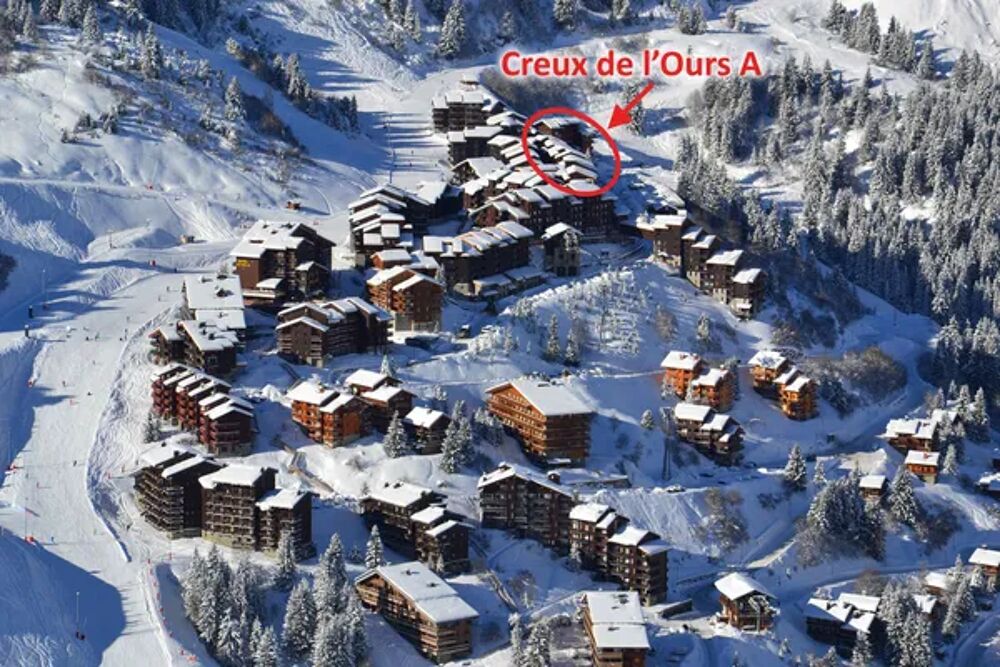   RES CREUX DE L'OURS A Pistes de ski < 100 m - Centre ville < 1 km - Tlvision - Balcon - Local skis Rhne-Alpes, Les Allues (73550)