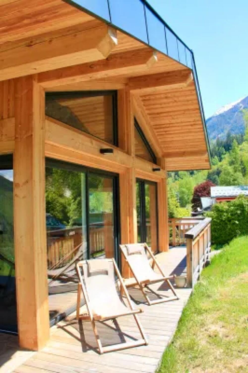   Chalet Moderne Avec Jardin Chamonix Terrasse - Balcon - Lave vaisselle - Lave linge - Sche linge Rhne-Alpes, Chamonix-Mont-Blanc (74400)