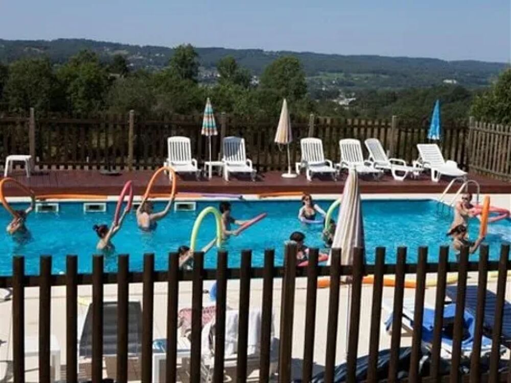   Camping La Garenne - Chalet Champtre 35m + Grande Terrasse couverte +Tlvision + Lave vaisselle (MAX 4 adultes + 2 enfants) P Aquitaine, Peyrignac (24210)