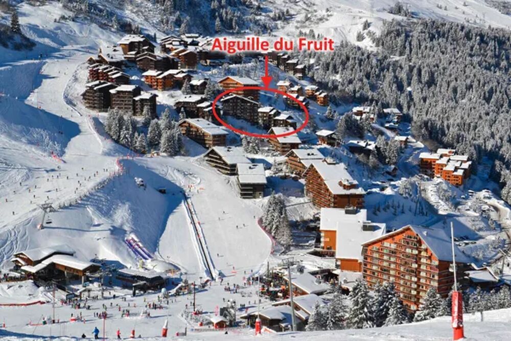   RES AIGUILLE DU FRUIT Pistes de ski < 100 m - Alimentation < 500 m - Centre ville < 500 m - Tlvision - Balcon Rhne-Alpes, Les Allues (73550)