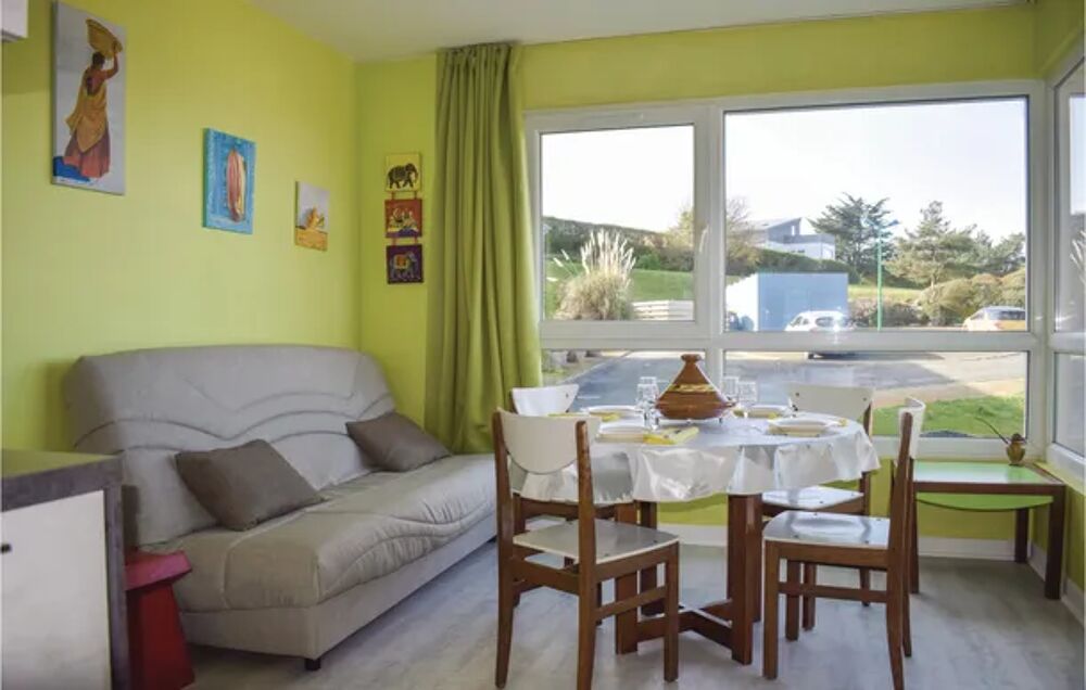   Amazing apartment in Trevou Treguignec with 1 Bedrooms and WiFi Plage < 150 m - Alimentation < 150 m - Tlvision - Terrasse - V Bretagne, Trvou-Trguignec (22660)