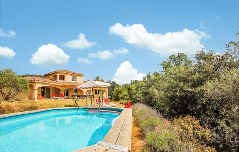   Nice home in St Julien De Peyrolas with 3 Bedrooms, WiFi and Private swimming pool Piscine prive - Tlvision - Terrasse - Vue Languedoc-Roussillon, Saint-Julien-de-Peyrolas (30760)
