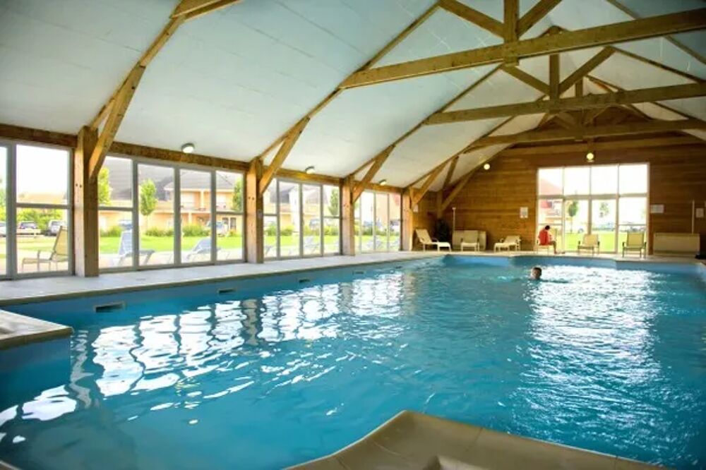   Rsidence les Portes d'Honfleur - cabine - 2 pices 6 personnes Piscine couverte - Piscine collective - Sauna - Centre ville < 5 Haute-Normandie, Boulleville (27210)