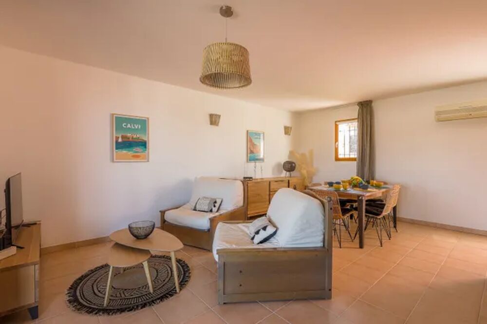   Maison Clo - Duplex vue mer pour 8 voyageurs Piscine collective - Tlvision - Terrasse - Vue mer - Lave vaisselle Corse, Belgodre (20226)
