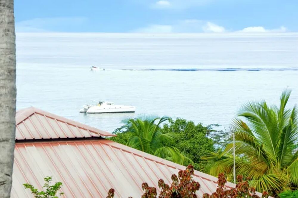    100 m de la plage ! Bungalow pour 5 pers. avec terrasse  Bouillante Plage < 100 m - Tlvision - Terrasse - Vue mer - place d DOM-TOM, Bouillante (97125)