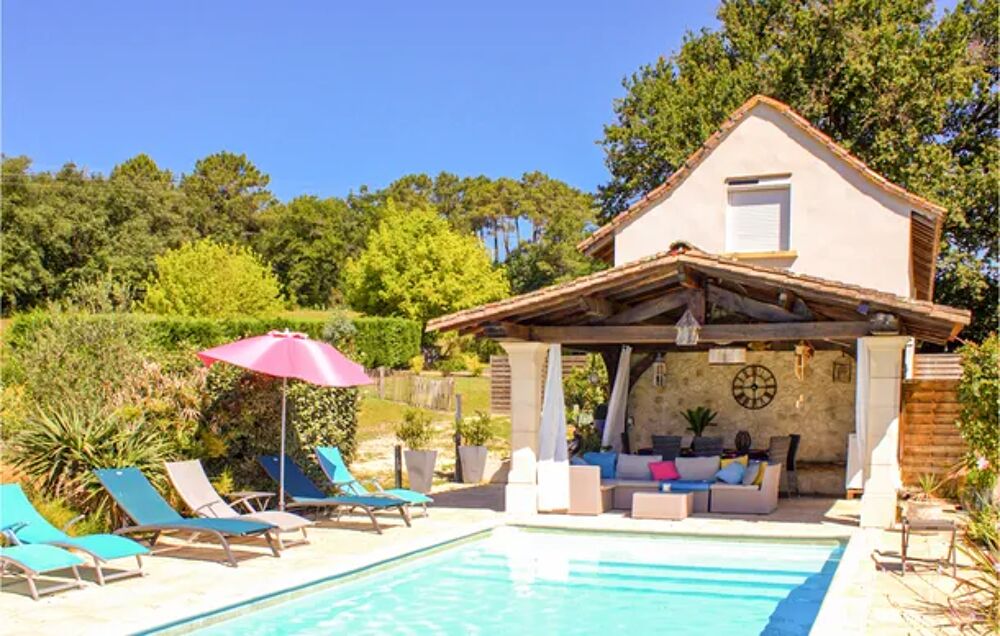   Awesome home in Saint-Sauveur-Lalande with Outdoor swimming pool, WiFi and 3 Bedrooms Piscine collective - Tlvision - Terrasse Aquitaine, Saint-Sauveur-Lalande (24700)