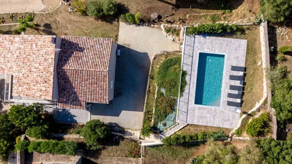   Villa le Palmier 10 personnes piscine, vue mer, plage Piscine prive - Plage < 100 m - Tlvision - Terrasse - Vue mer Corse, Olmeto (20113)