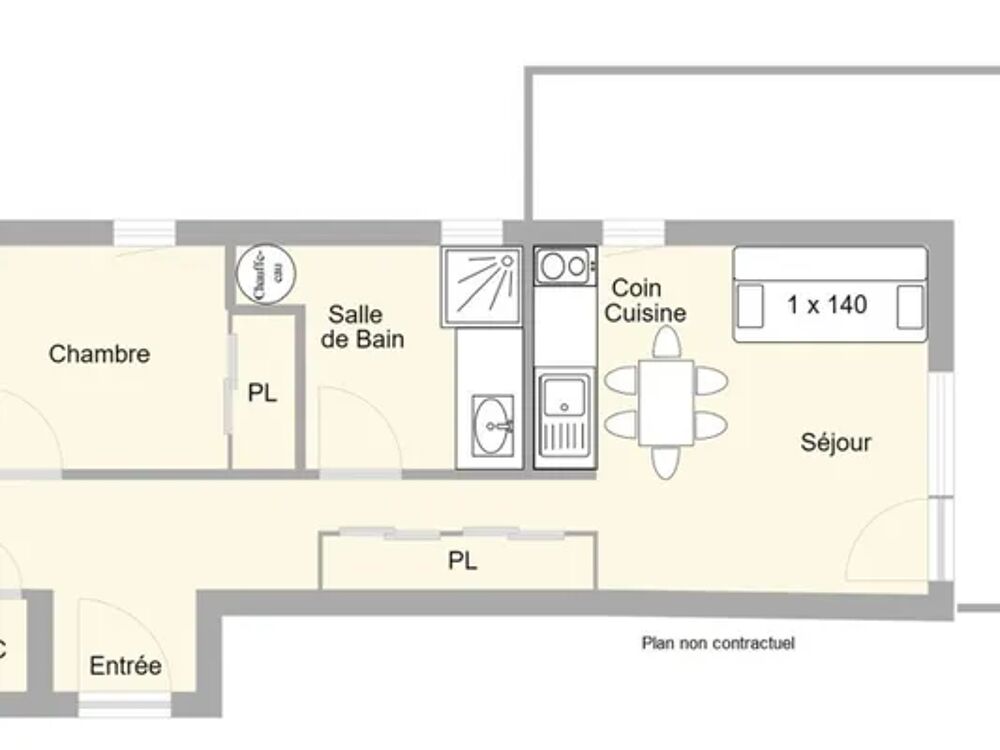   appartement 5 personnes Tlvision - Balcon - place de parking en extrieur - Lave vaisselle - Lit bb Rhne-Alpes, Hauteluce (73620)