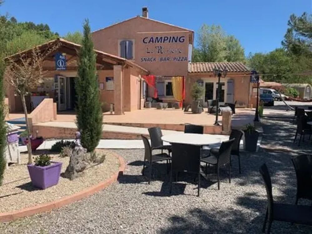   Flower Camping La Rivière - Cabane Confort Lodge sur pilotis 32m² Piscine collective - Terrasse - place de parking en extérieur Provence-Alpes-Côte d'Azur, Saint-Maime (04300)