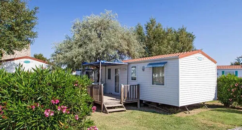   Koawa Camping Beau Rivage - Family Premium 27m - Climatisation - TV Piscine collective - Tlvision - Jeux jardin - Lit bb Languedoc-Roussillon, Mze (34140)