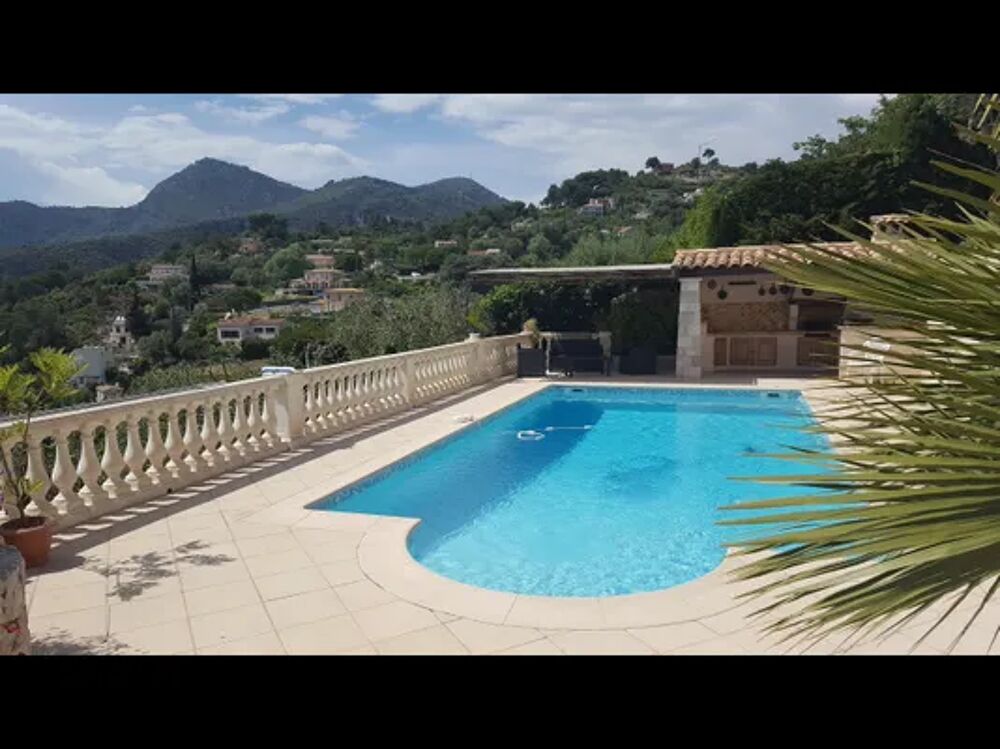   F1 standing , vue , piscine Piscine prive - Tlvision - Terrasse - Balcon - Vue montagne Provence-Alpes-Cte d'Azur, Saint-Andr-de-la-Roche (06730)