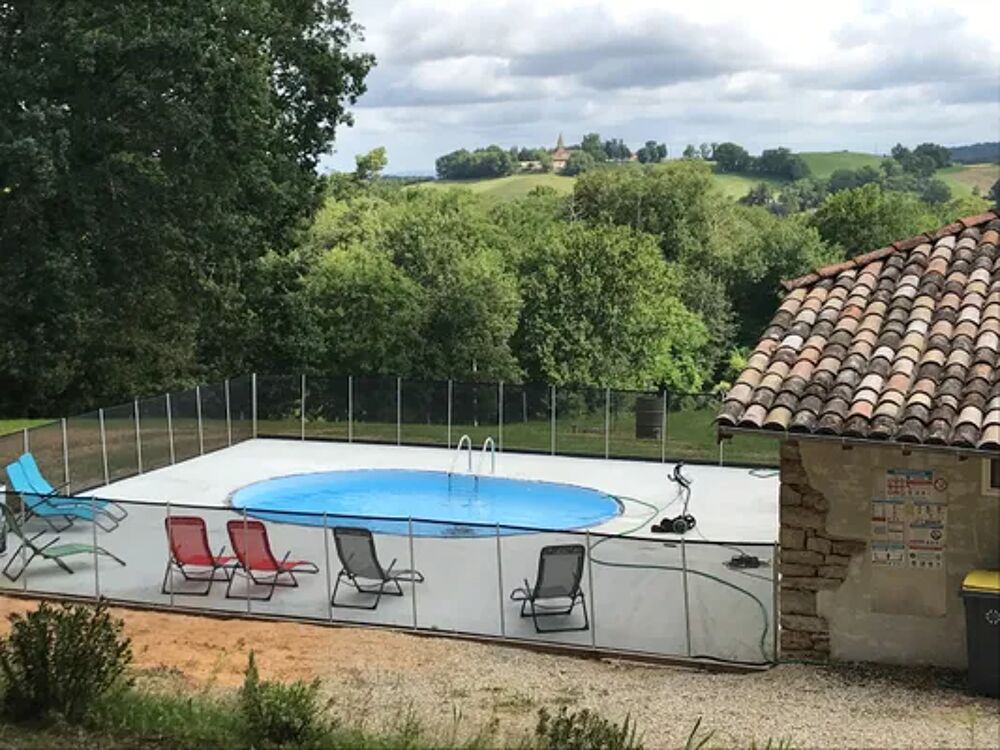   Maison pour 8 pers. avec piscine et jardin  Puygaillard-de-Quercy Piscine prive - Tlvision - Terrasse - place de parking en Midi-Pyrnes, Puygaillard-de-Quercy (82800)