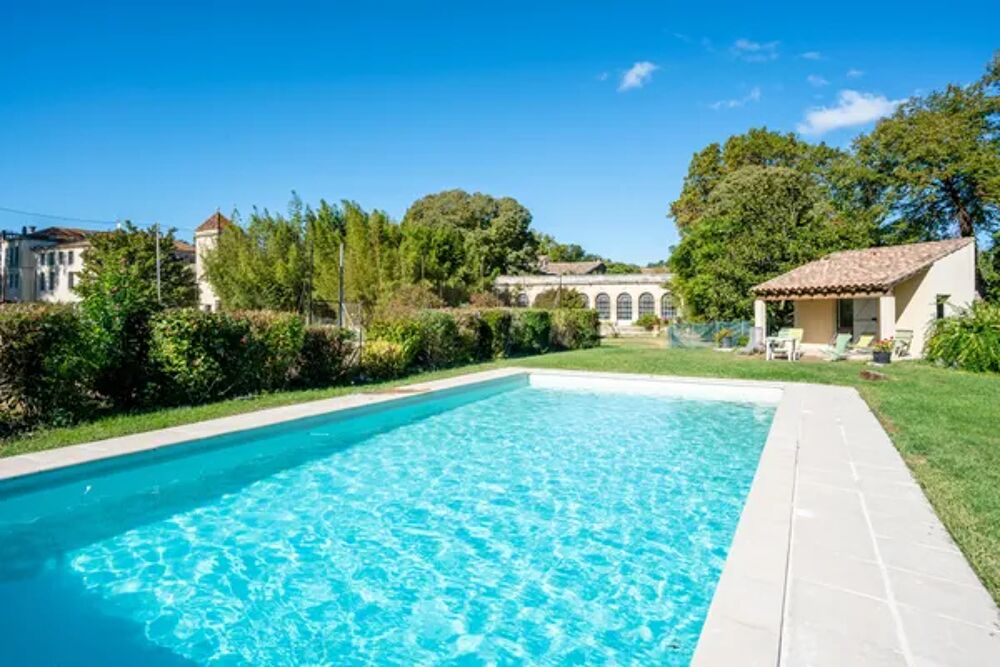   La Chapelle de Fontmagne - Piscine, tennis et grand parc - Castries Piscine collective - Piscine prive - Tlvision - Terrasse Languedoc-Roussillon, Castries (34160)