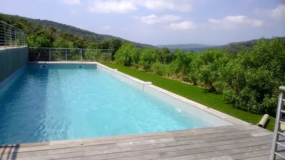   Superbe maison  6 km de la plage pour 8 pers. avec piscine partage Piscine collective - Tlvision - Terrasse - Vue montagne - Corse, Bonifacio (20169)